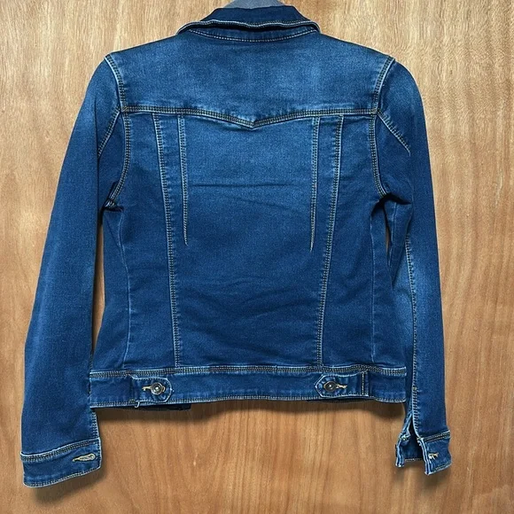 Dark Blue Denim Jacket - Picture 3 of 3